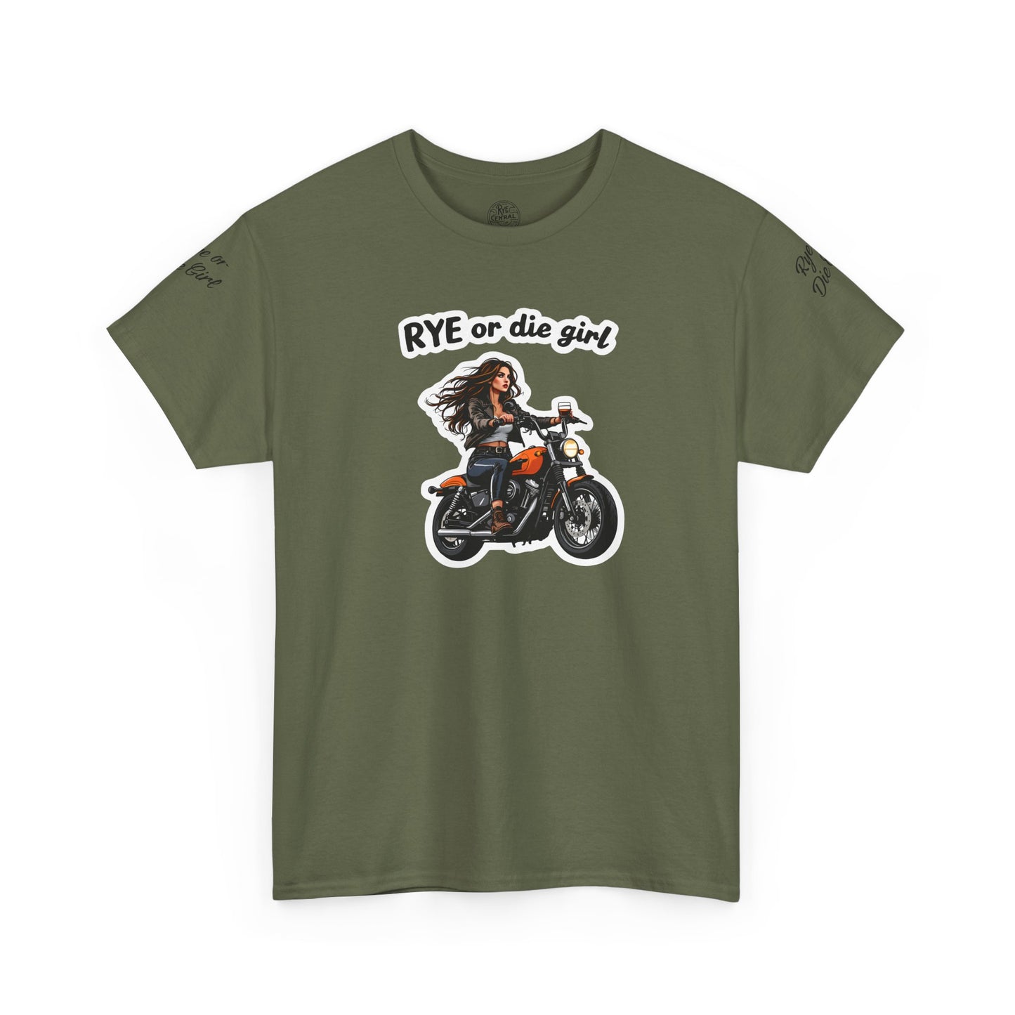 “Rye or Die Girl” Funny T shirt for Whiskey Lovers