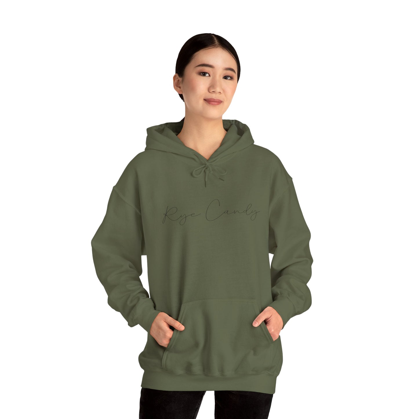 “Rye Candy” Unisex Heavy Hooded Whiskey Sweatshirt
