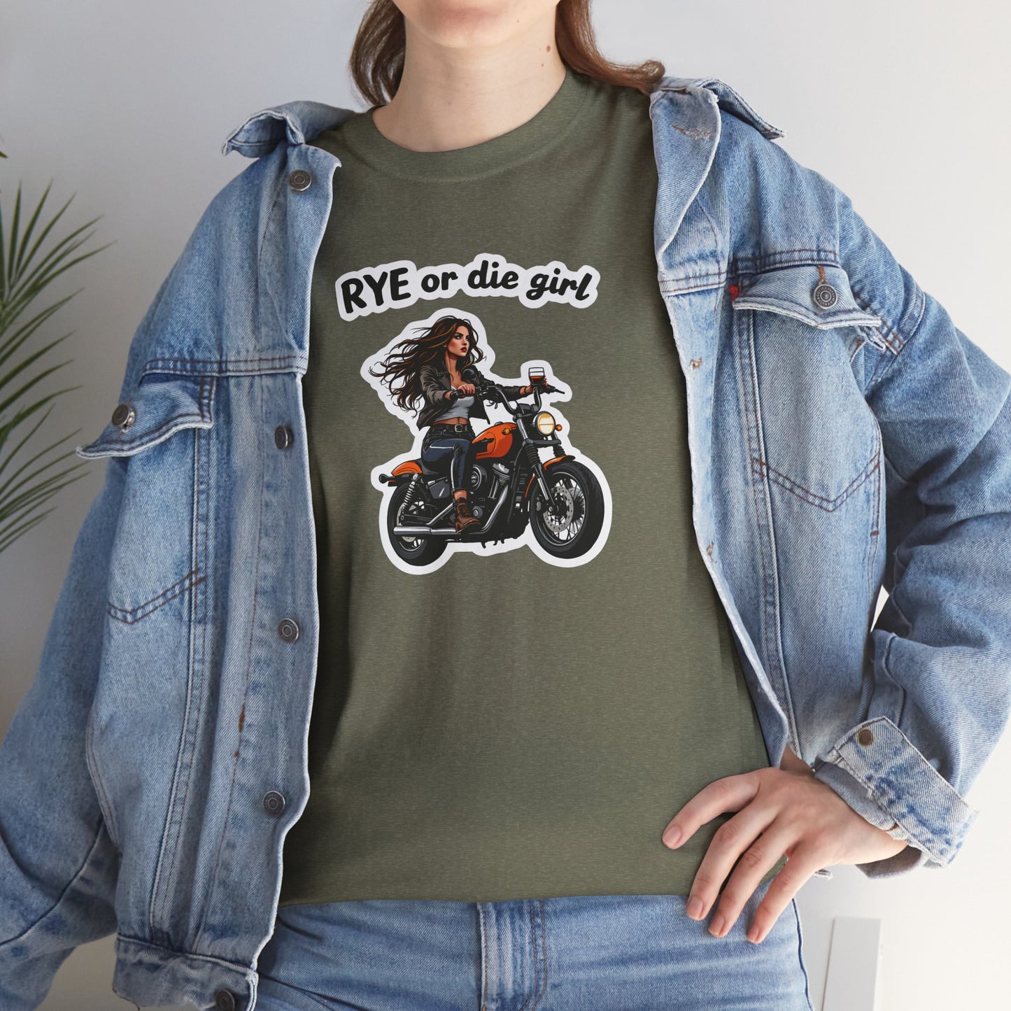 “Rye or Die Girl” Funny T shirt for Whiskey Lovers