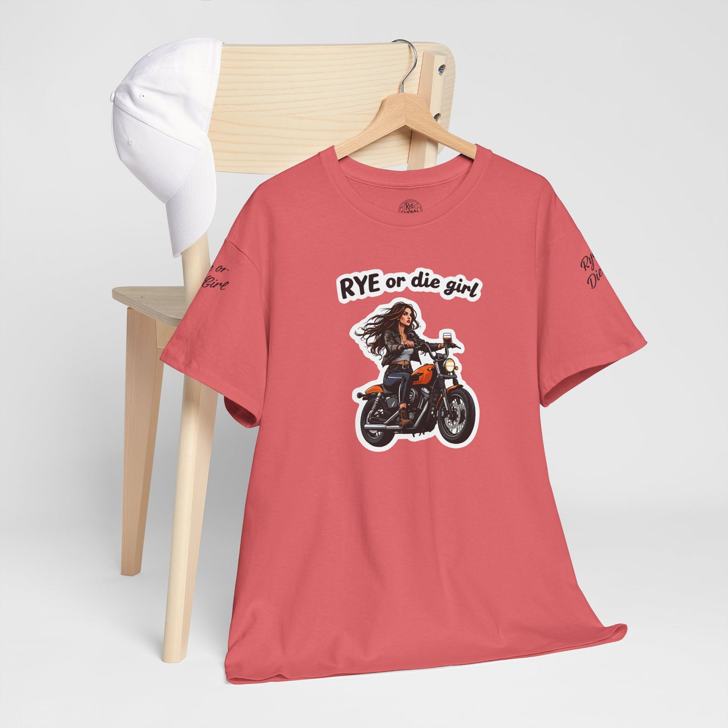 “Rye or Die Girl” Funny T shirt for Whiskey Lovers