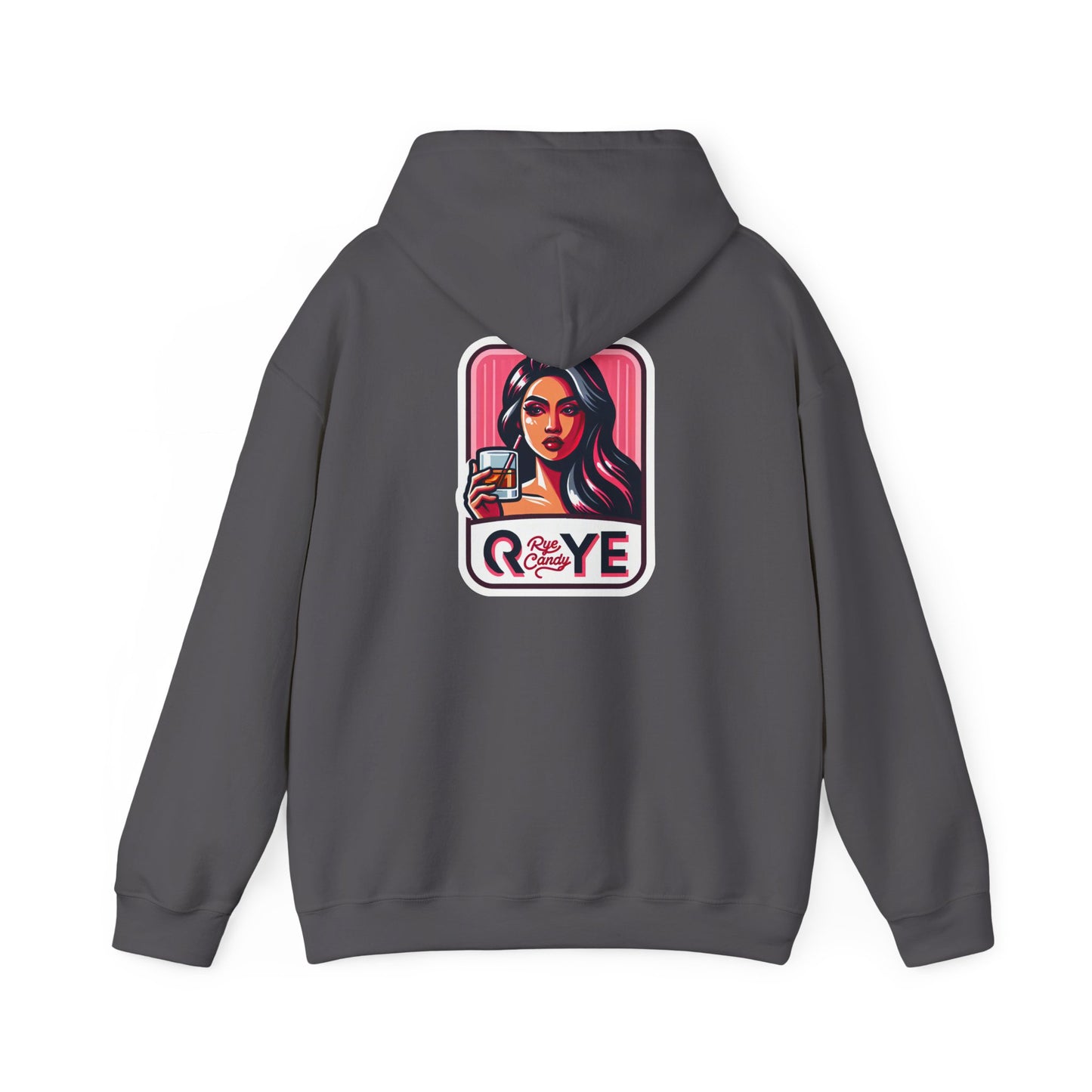 “Rye Candy” Unisex Heavy Hooded Whiskey Sweatshirt