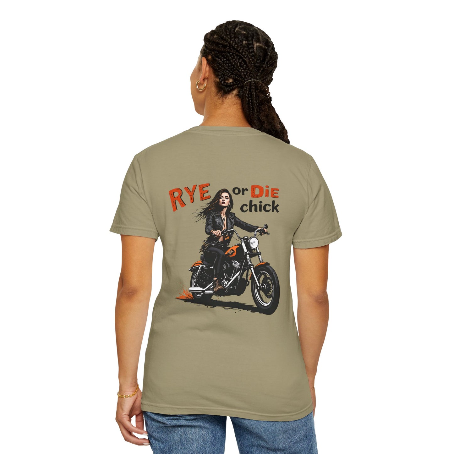 “Rye Or Die Chick” Rye Whiskey Funny T shirt