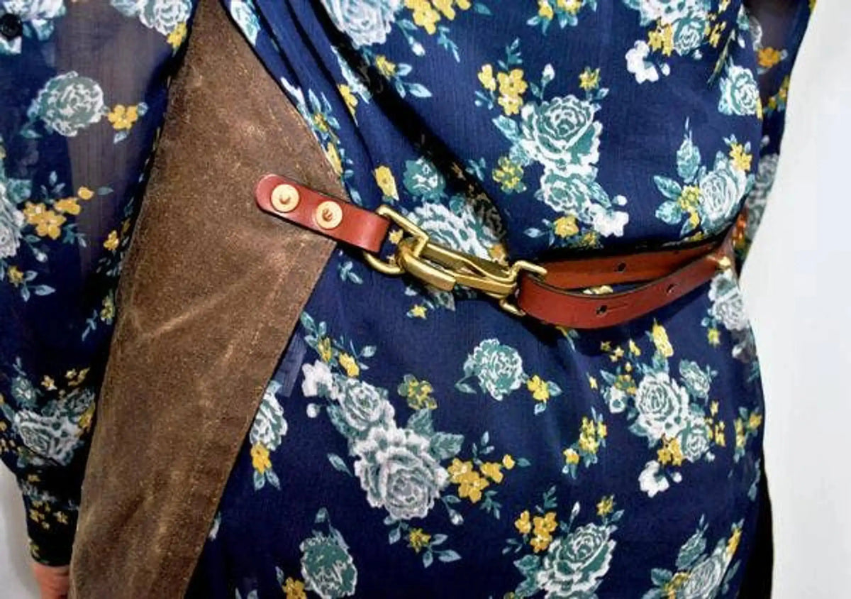MacBeth Women's Waxed Canvas Apron by RyeCentral