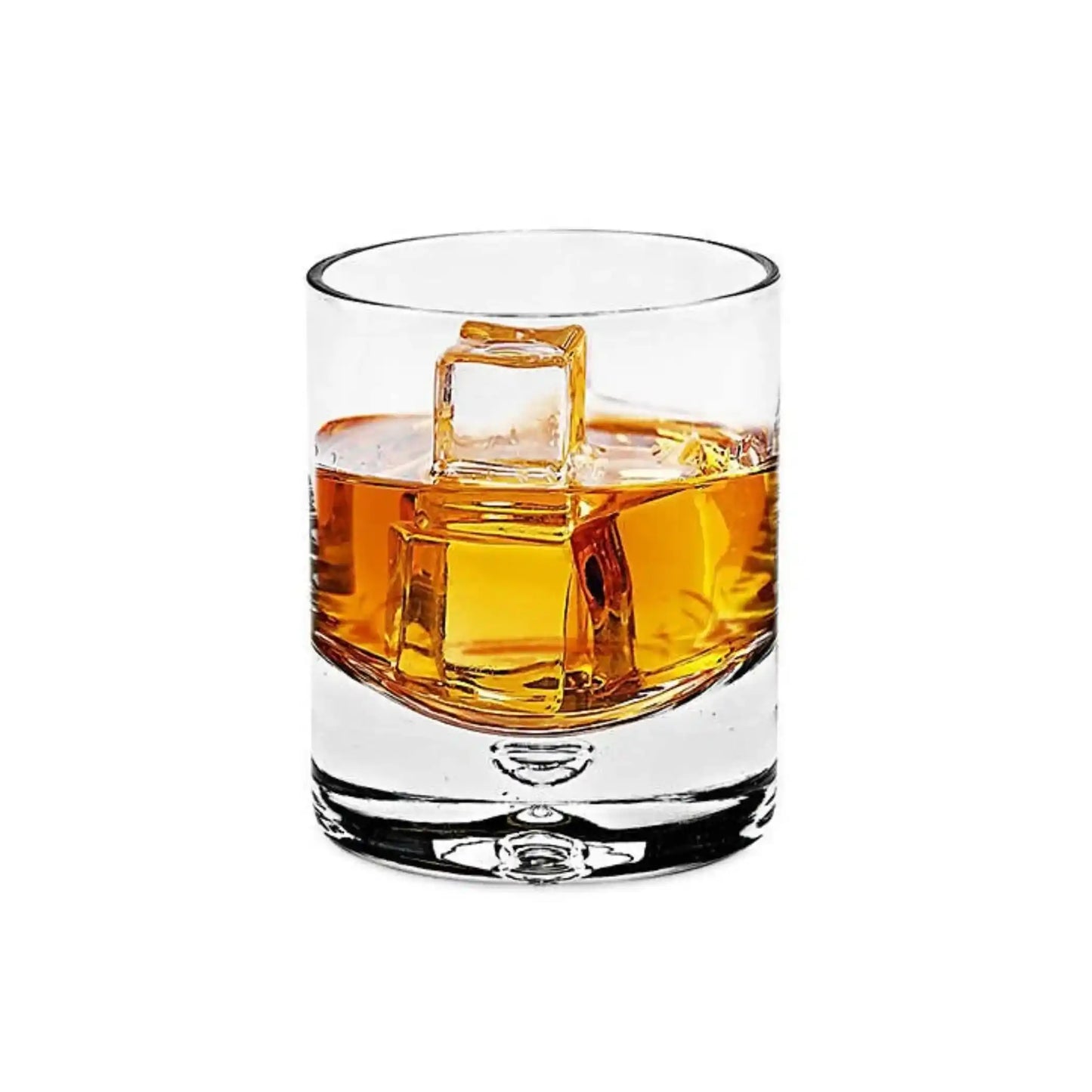 Elegant 8 oz crystal scotch glass from a 4-piece barware set, perfect for home bars and entertaining in kitchen and dining settings.