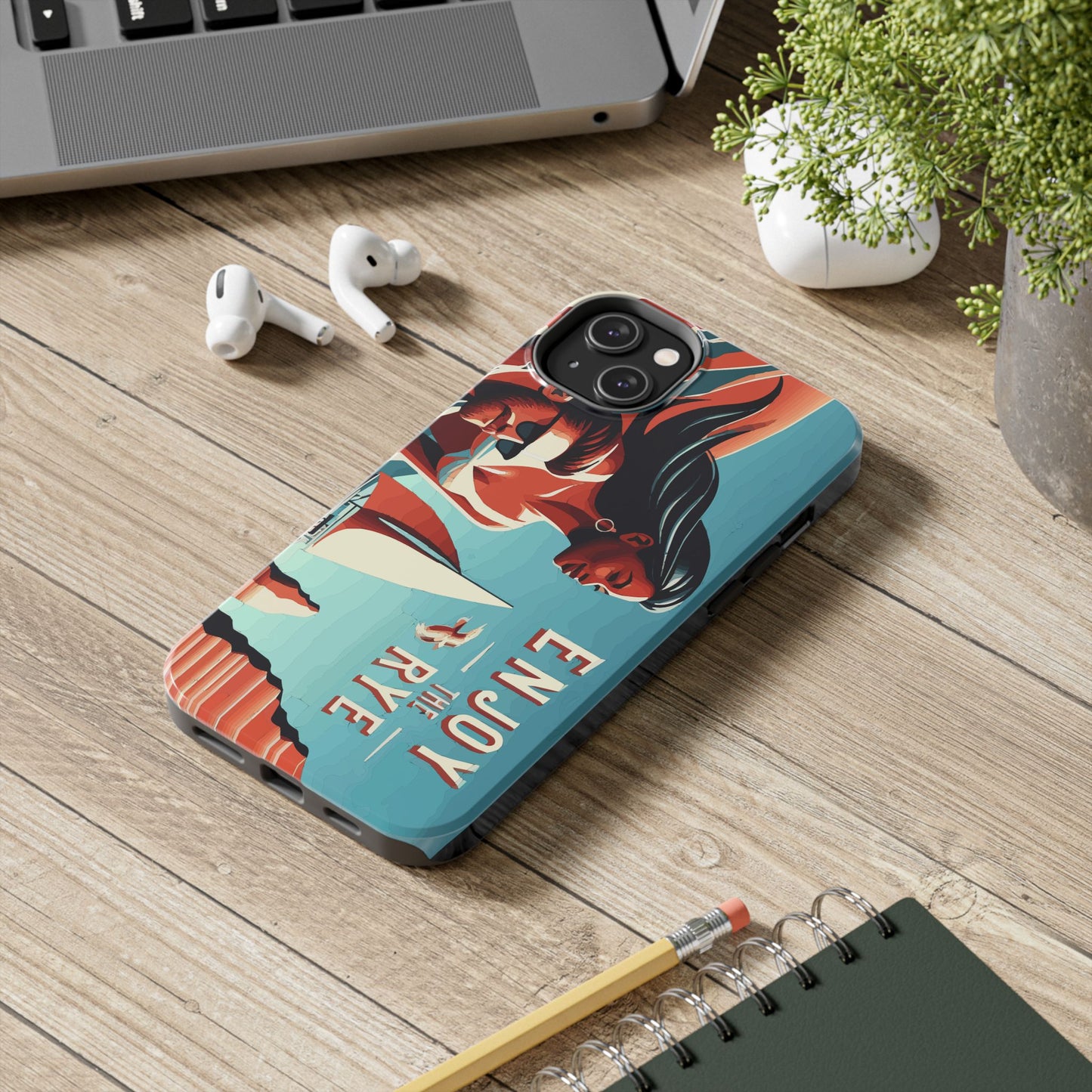 “Enjoy the Rye” Whiskey Theme Phone Cases