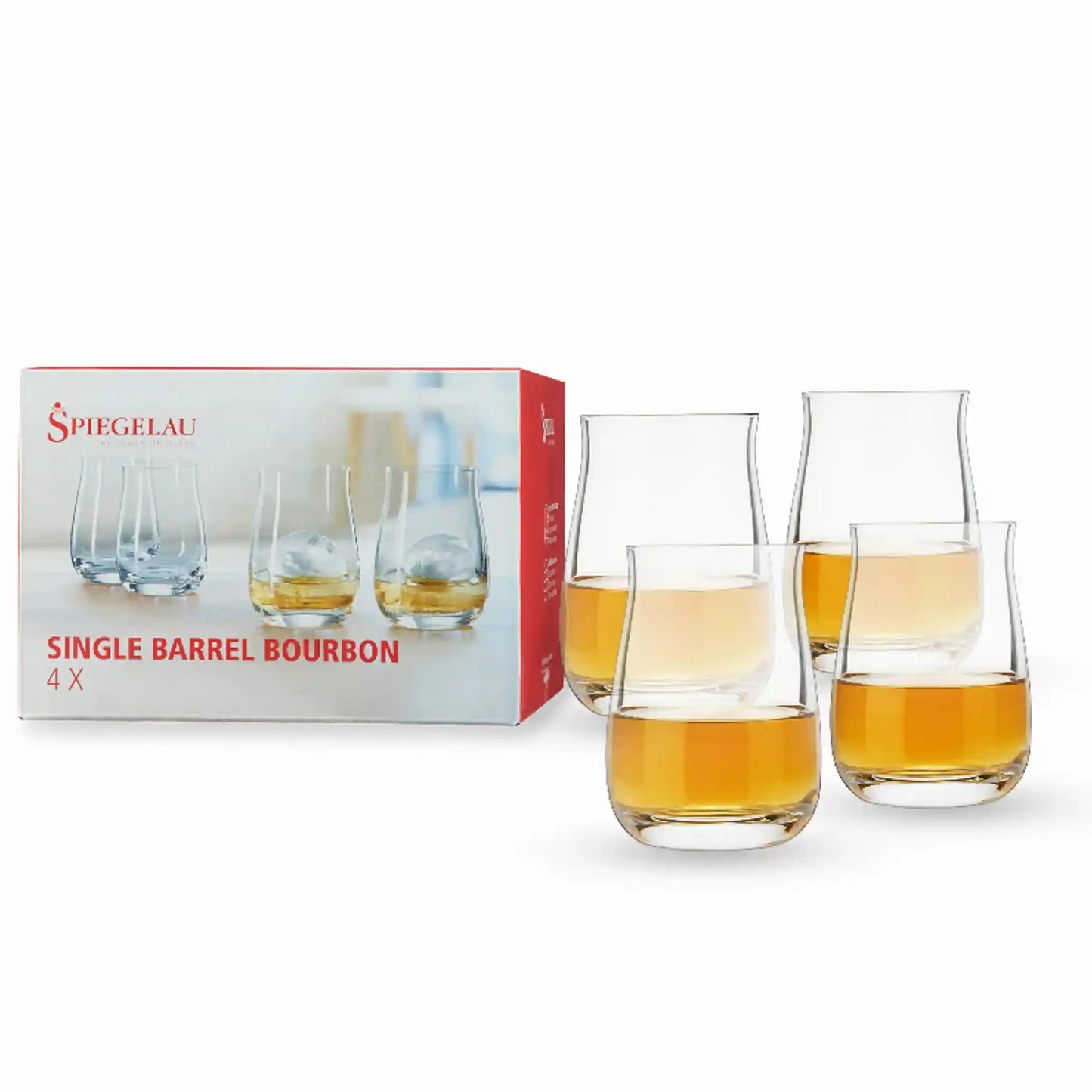Spiegelau Single Barrel Bourbon Tasting Glasses (Set of 4)