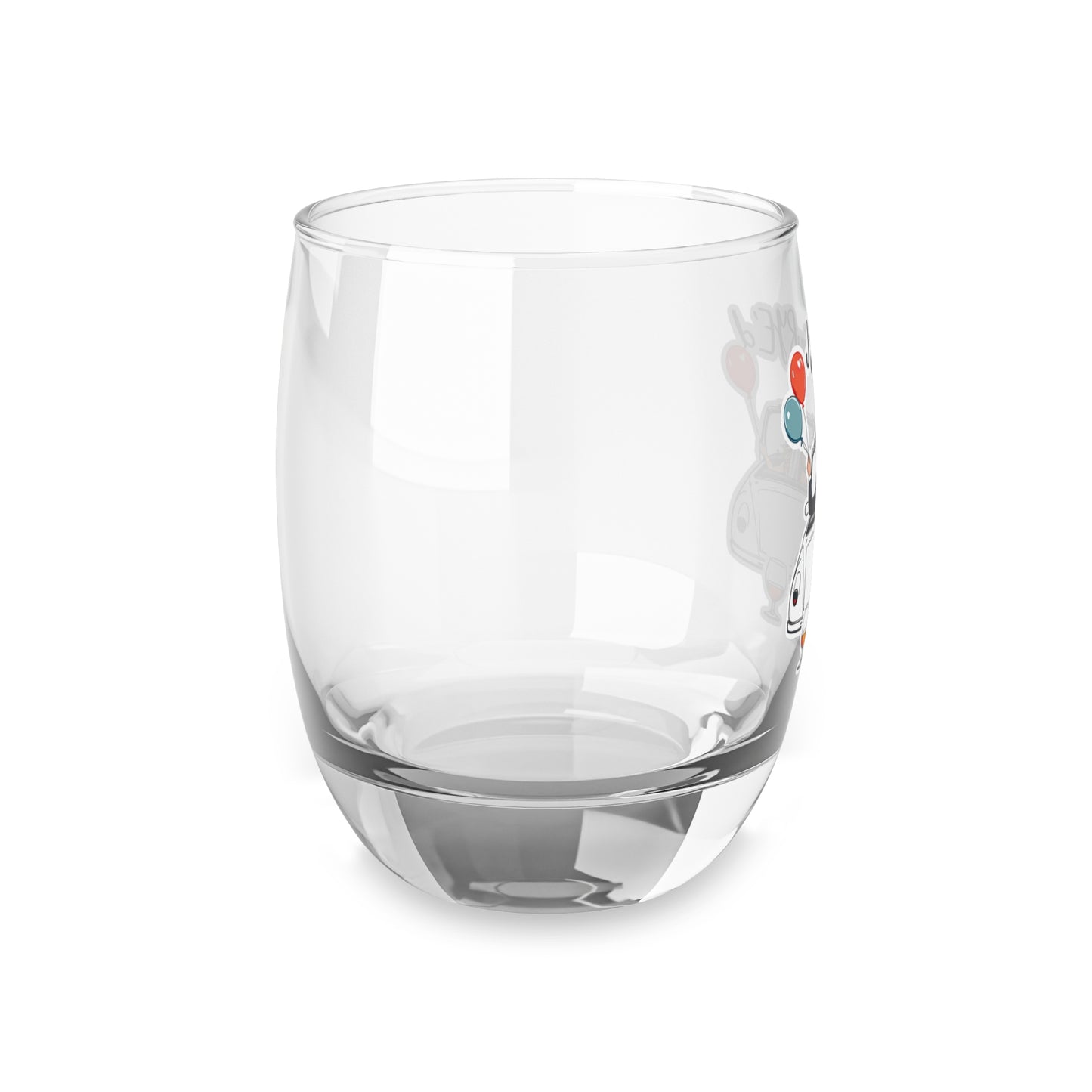 Wedding “Just MaRYE’d” Whiskey Glass for Couples