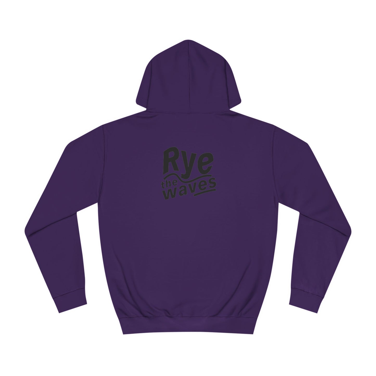 “Rye the Waves” Unisex Surf Whiskey Hoodie 3