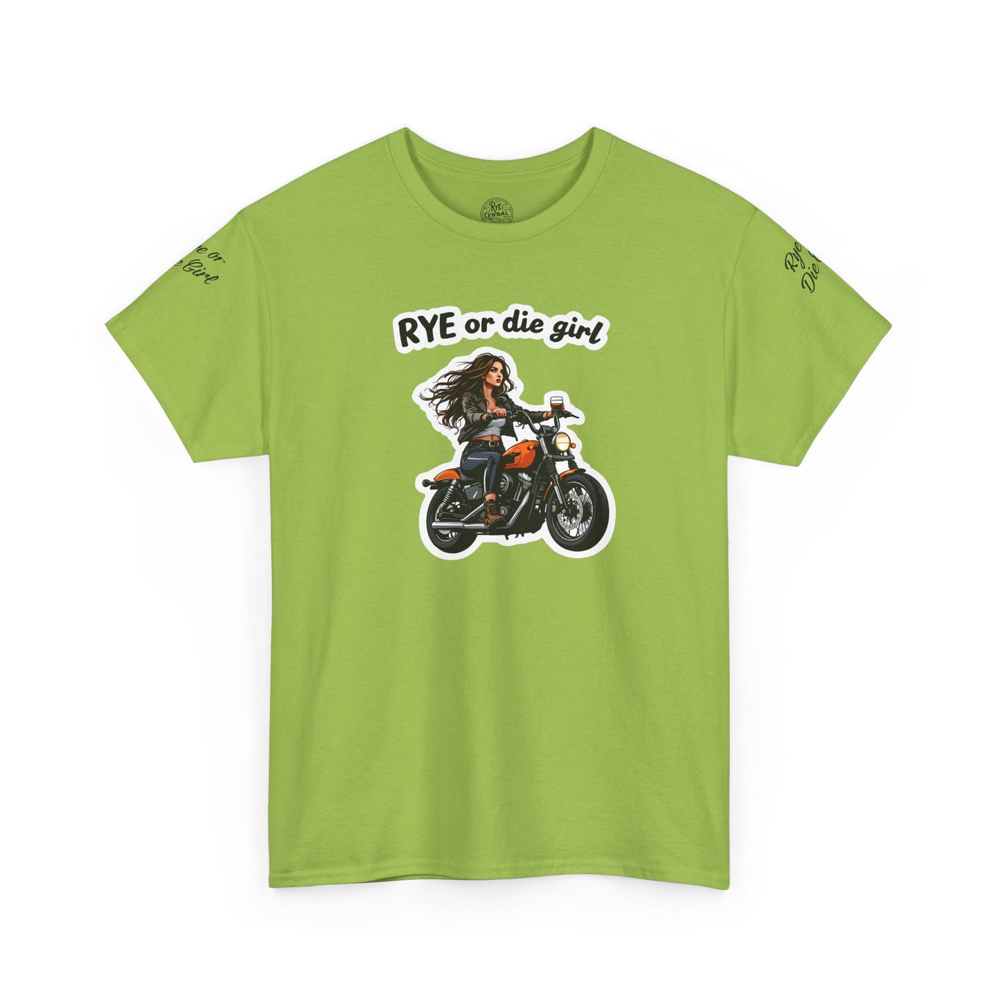 “Rye or Die Girl” Funny T shirt for Whiskey Lovers