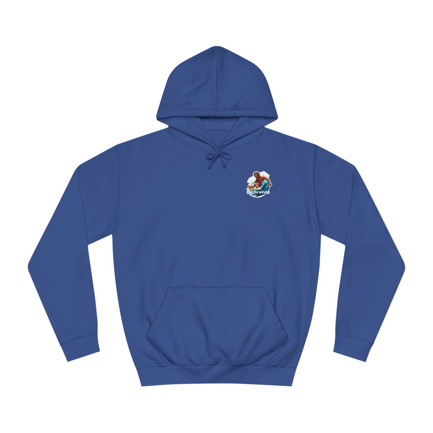 “Rye the Waves” Unisex Surf Whiskey Hoodie 1