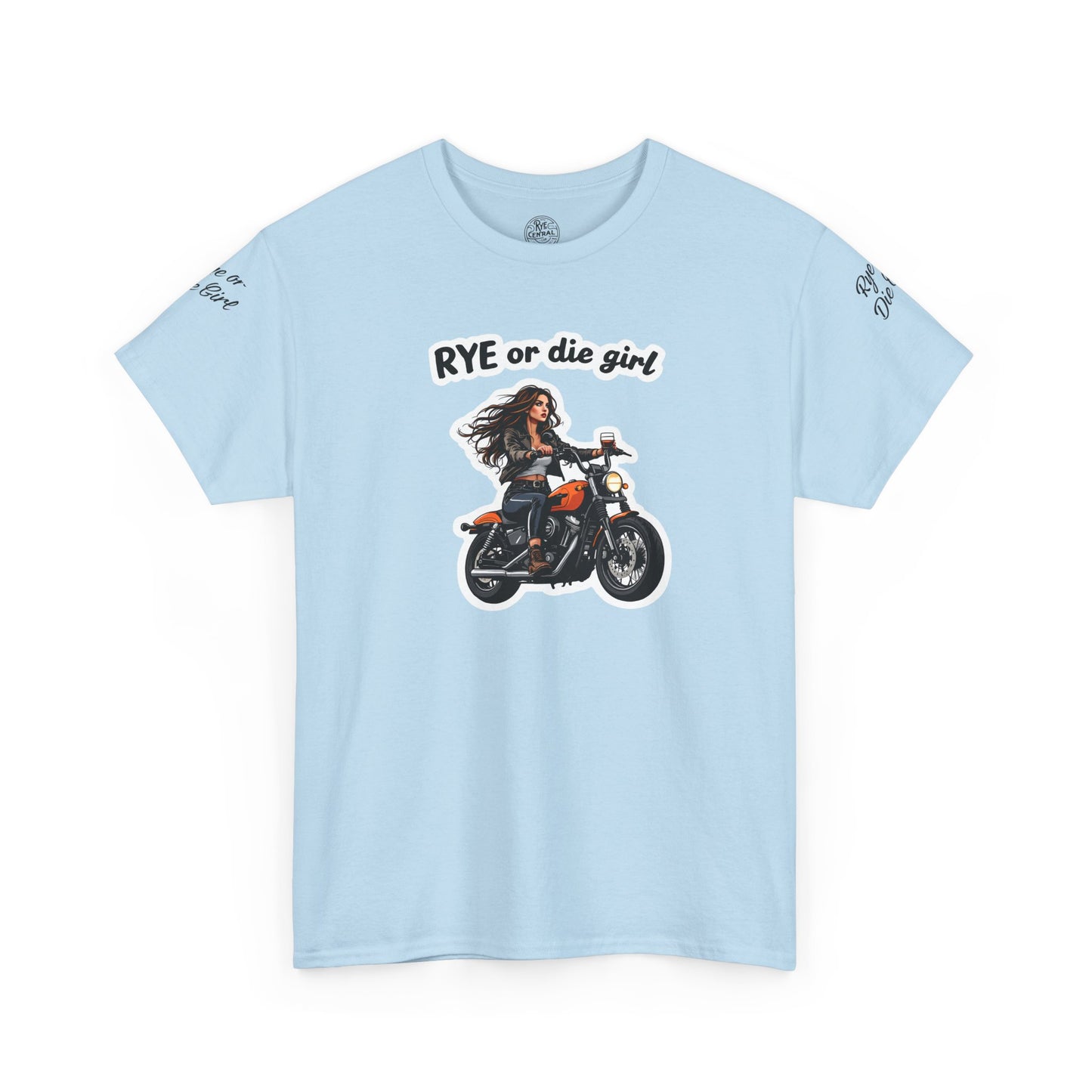 “Rye or Die Girl” Funny T shirt for Whiskey Lovers