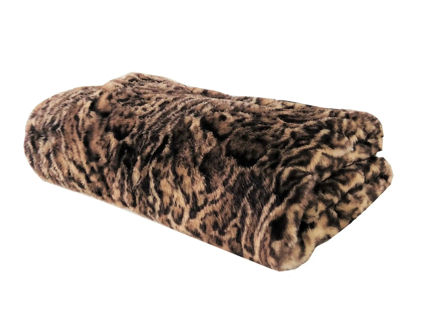 Jungle Cat Faux Fur Throw: Luxury Redefined