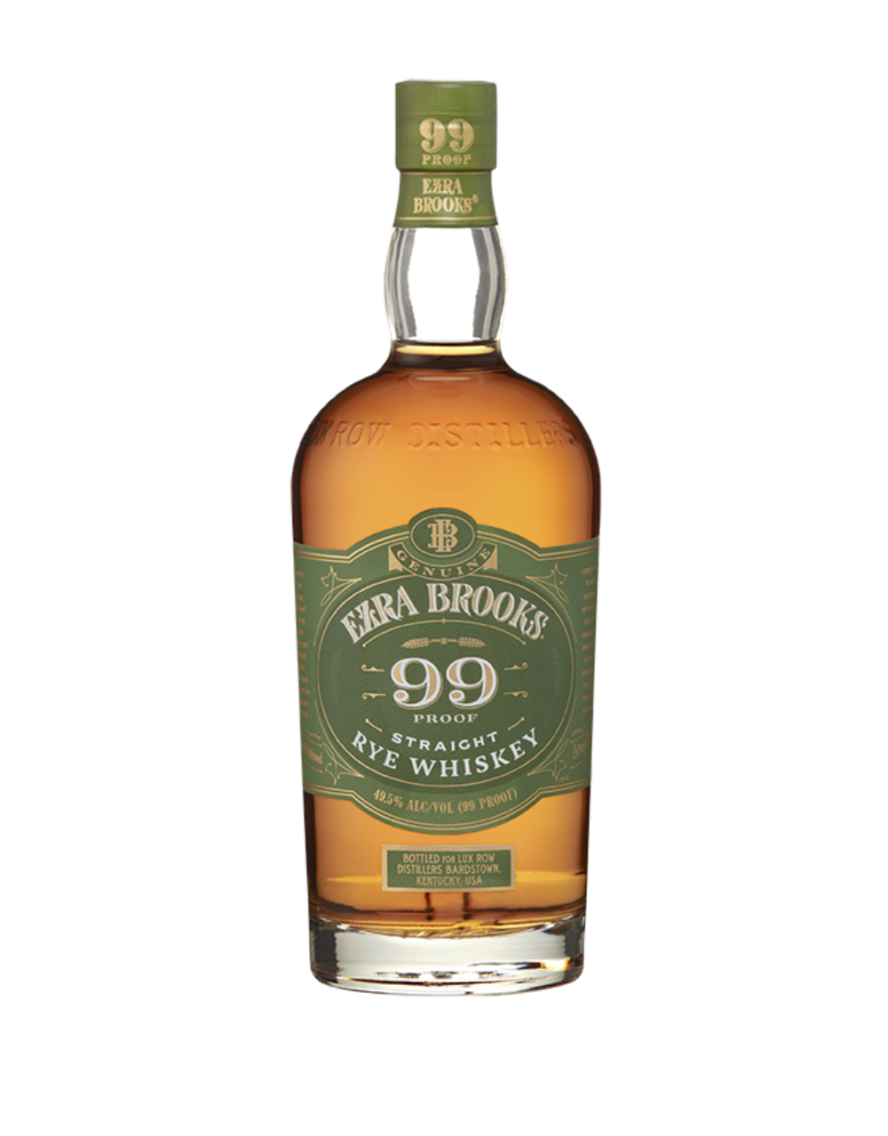 Ezra Brooks 99 Rye Bottle