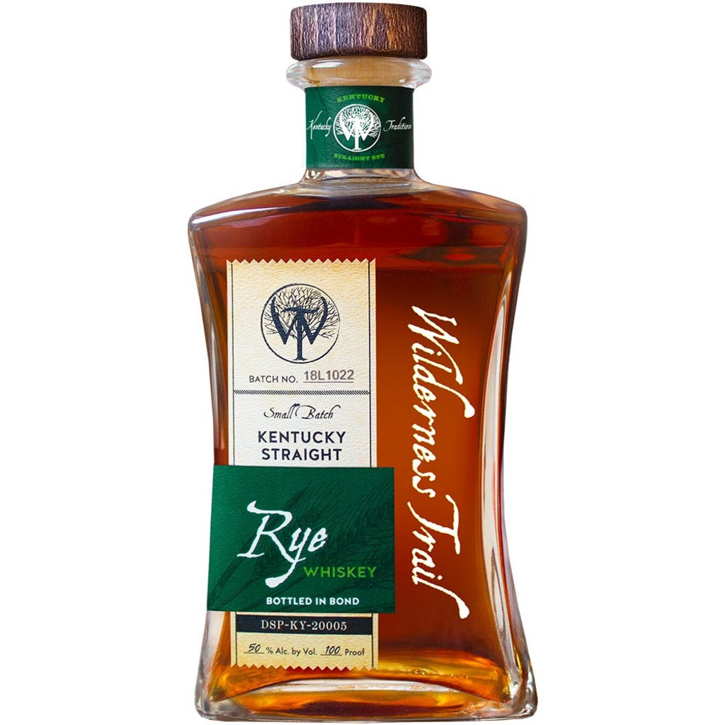 Wilderness Trail Small Batch Bottled in Bond Rye Whiskey Bottle