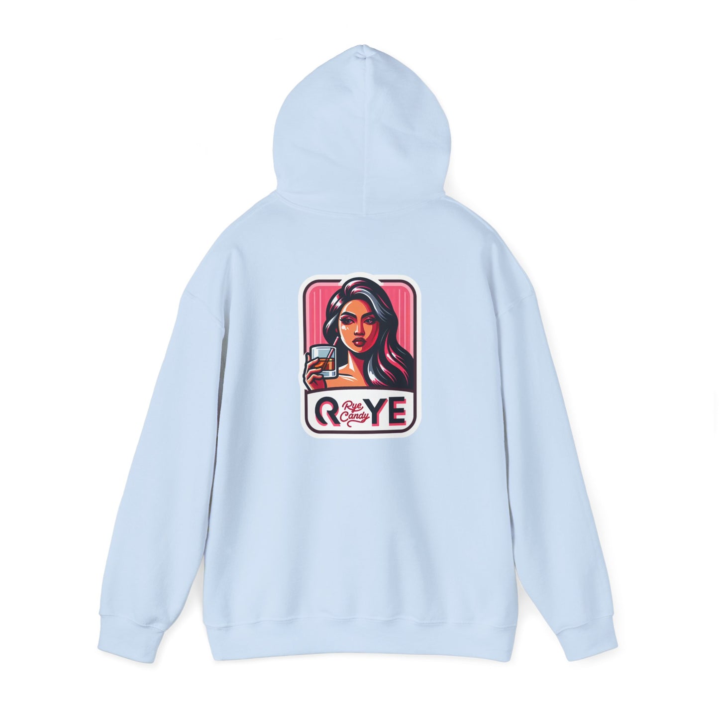 “Rye Candy” Unisex Heavy Hooded Whiskey Sweatshirt