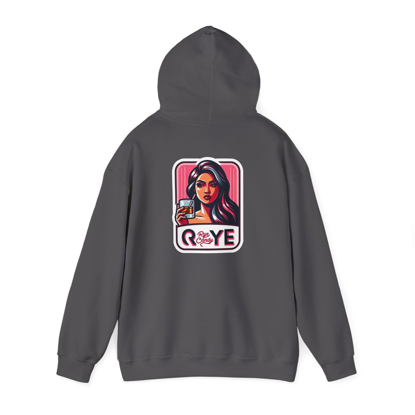 “Rye Candy” Unisex Heavy Hooded Whiskey Sweatshirt