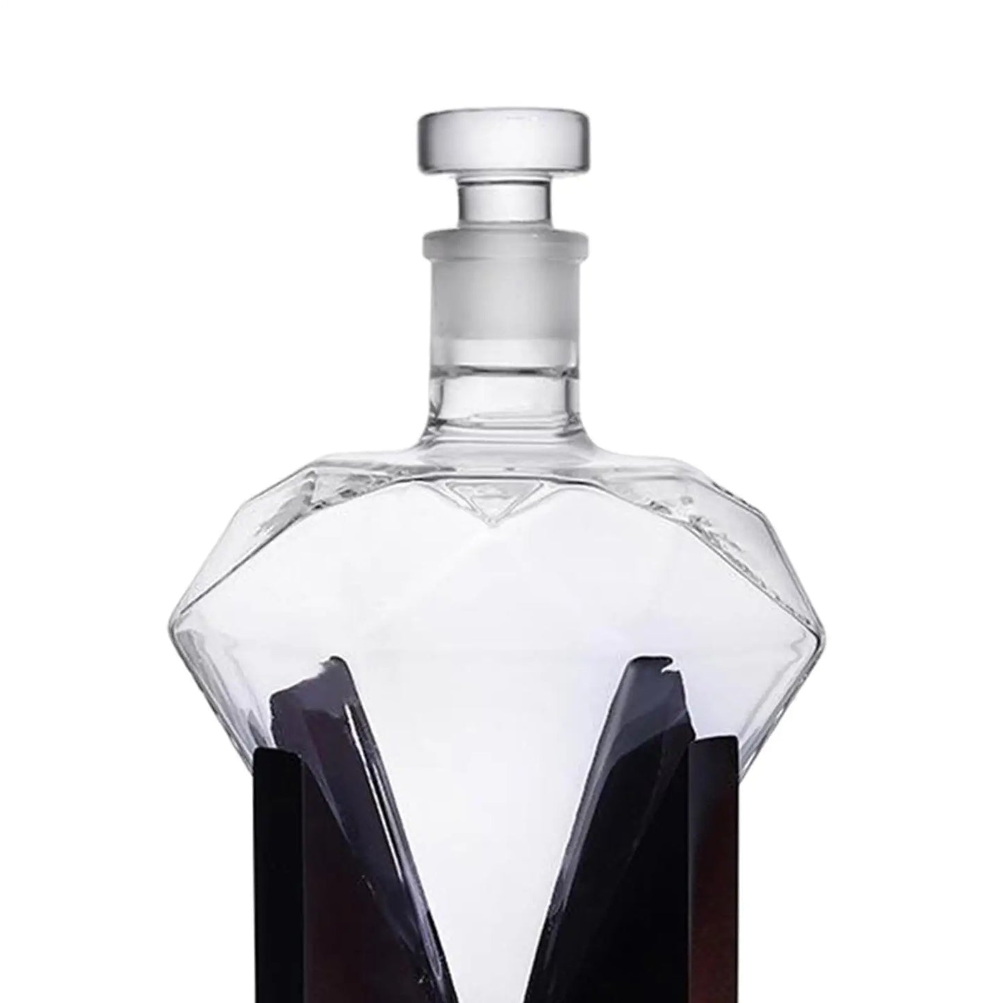 Heart Shaped Diamond Whiskey Decanter by Kesoto 750ml