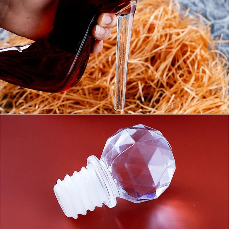 Luxurious Glass Decanter in High Heels Design
