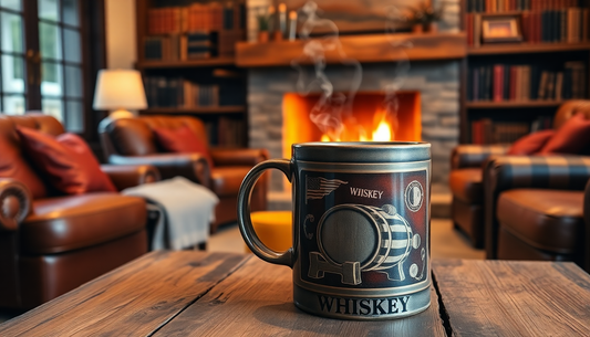 Enjoy Your Coffee Break with Whiskey-Themed Custom Mugs