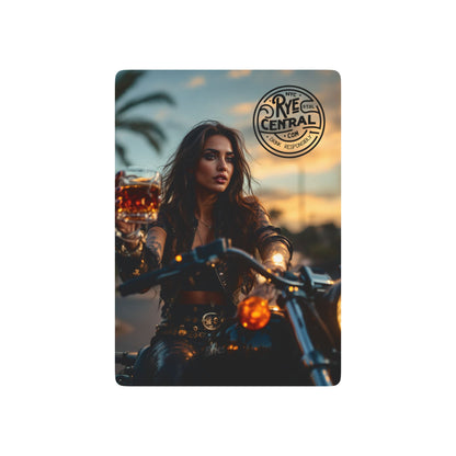 “Rye or Die” Whiskey Poker Playing Cards