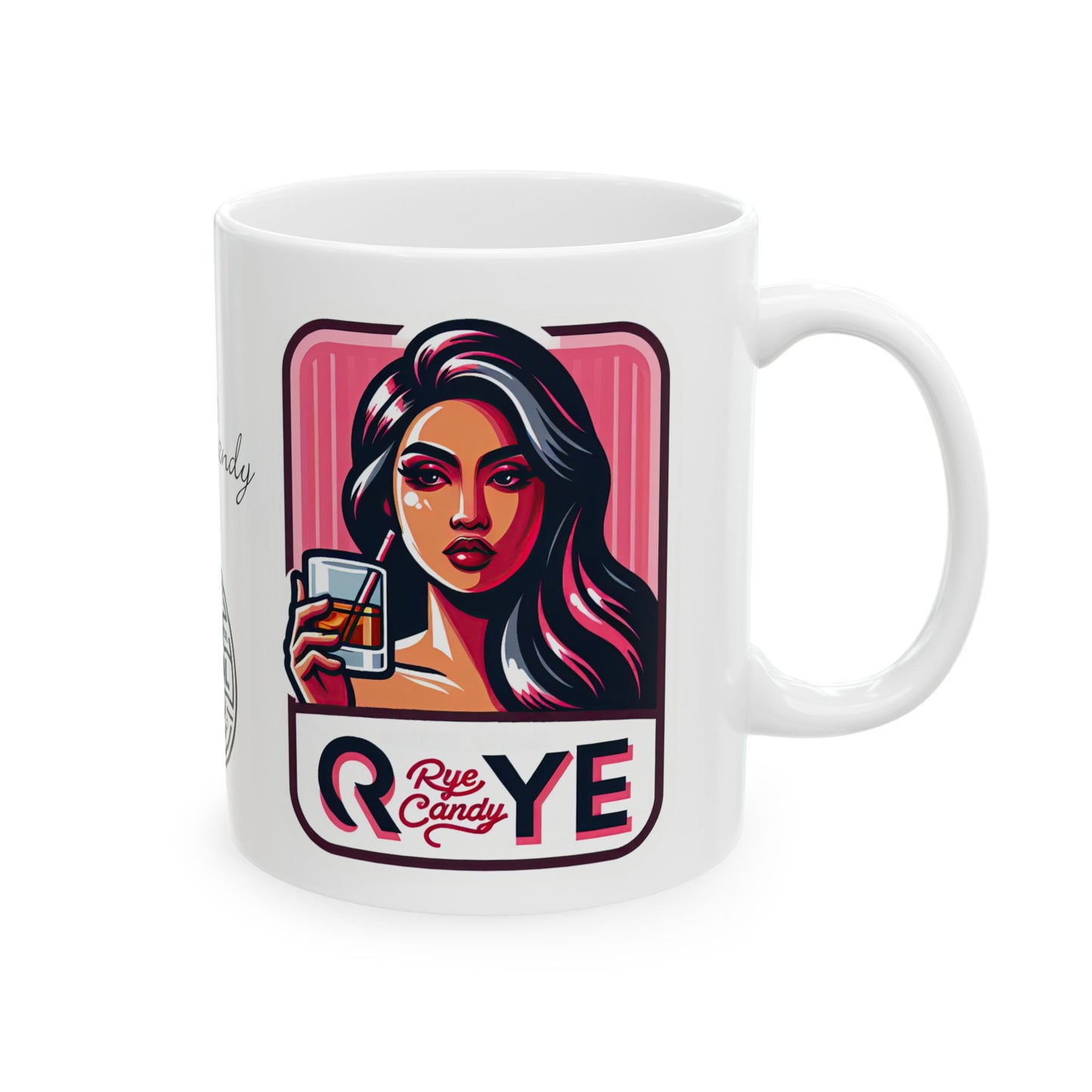 “Rye Candy” Whiskey Ceramic Mug