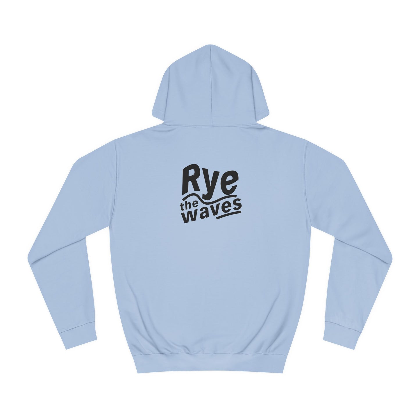 “Rye the Waves” Unisex Surf Whiskey Hoodie 2