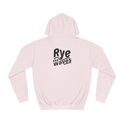 “Rye the Waves” Unisex Surf Whiskey Hoodie 2
