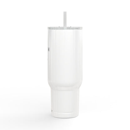 Personalized Engraved 40oz Tumbler with Handle & Straw