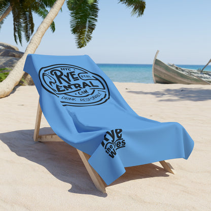 “Rye The Waves” Whiskey Beach Towel