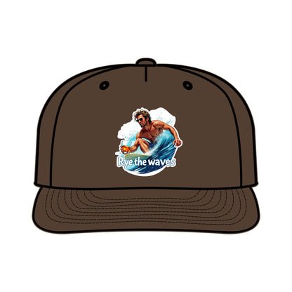 “Rye The Waves” Whiskey Surf Cap Model 1