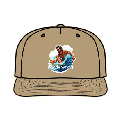 “Rye The Waves” Whiskey Surf Cap Model 1