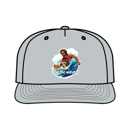 “Rye The Waves” Whiskey Surf Cap Model 1