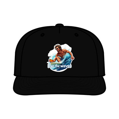“Rye The Waves” Whiskey Surf Cap Model 1