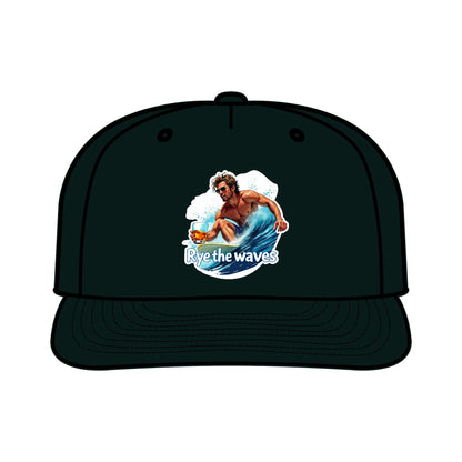 “Rye The Waves” Whiskey Surf Cap Model 1