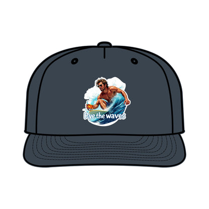 “Rye The Waves” Whiskey Surf Cap Model 1