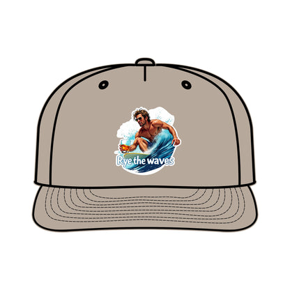 “Rye The Waves” Whiskey Surf Cap Model 1