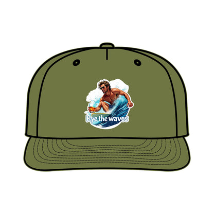“Rye The Waves” Whiskey Surf Cap Model 1