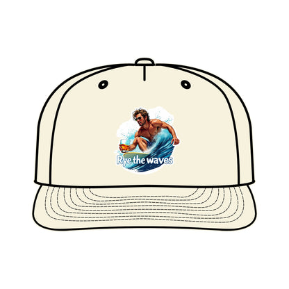 “Rye The Waves” Whiskey Surf Cap Model 1