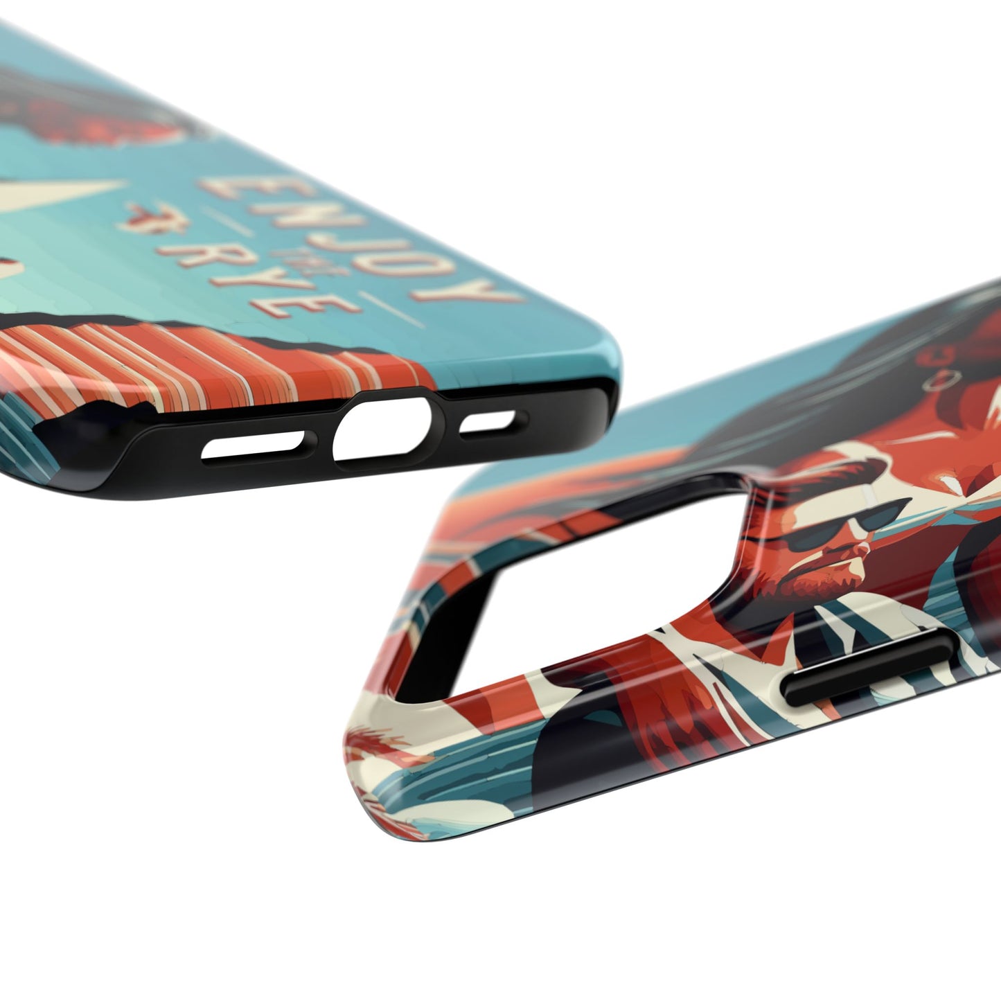 “Enjoy the Rye” Whiskey Theme Phone Cases