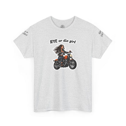 “Rye or Die Girl” Funny T shirt for Whiskey Lovers