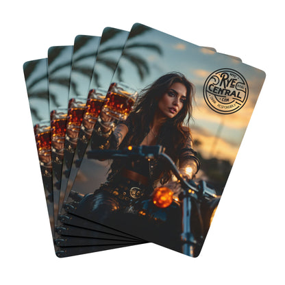 “Rye or Die” Whiskey Poker Playing Cards