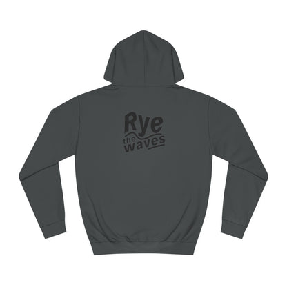 “Rye the Waves” Unisex Surf Whiskey Hoodie 3