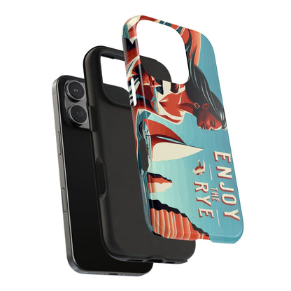 “Enjoy the Rye” Whiskey Theme Phone Cases