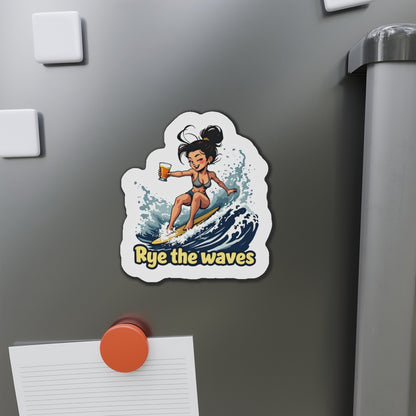 “Rye The Waves” Whiskey Magnet