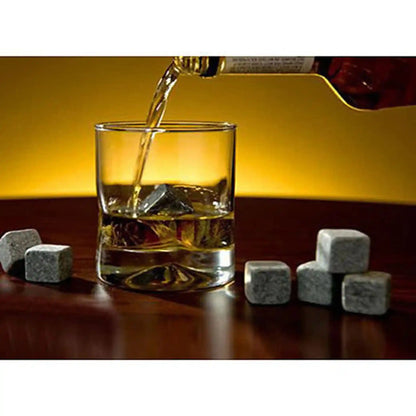 Pure Soapstone Whiskey Stones — Set of 9 with Pouch