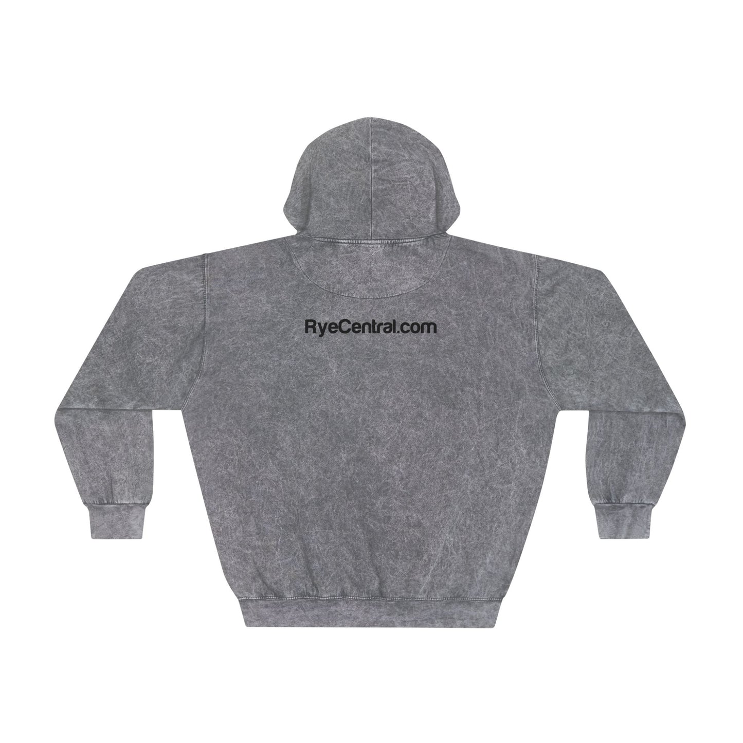 “It’s Rye Time” Whiskey Unisex Mineral Wash Hoodie