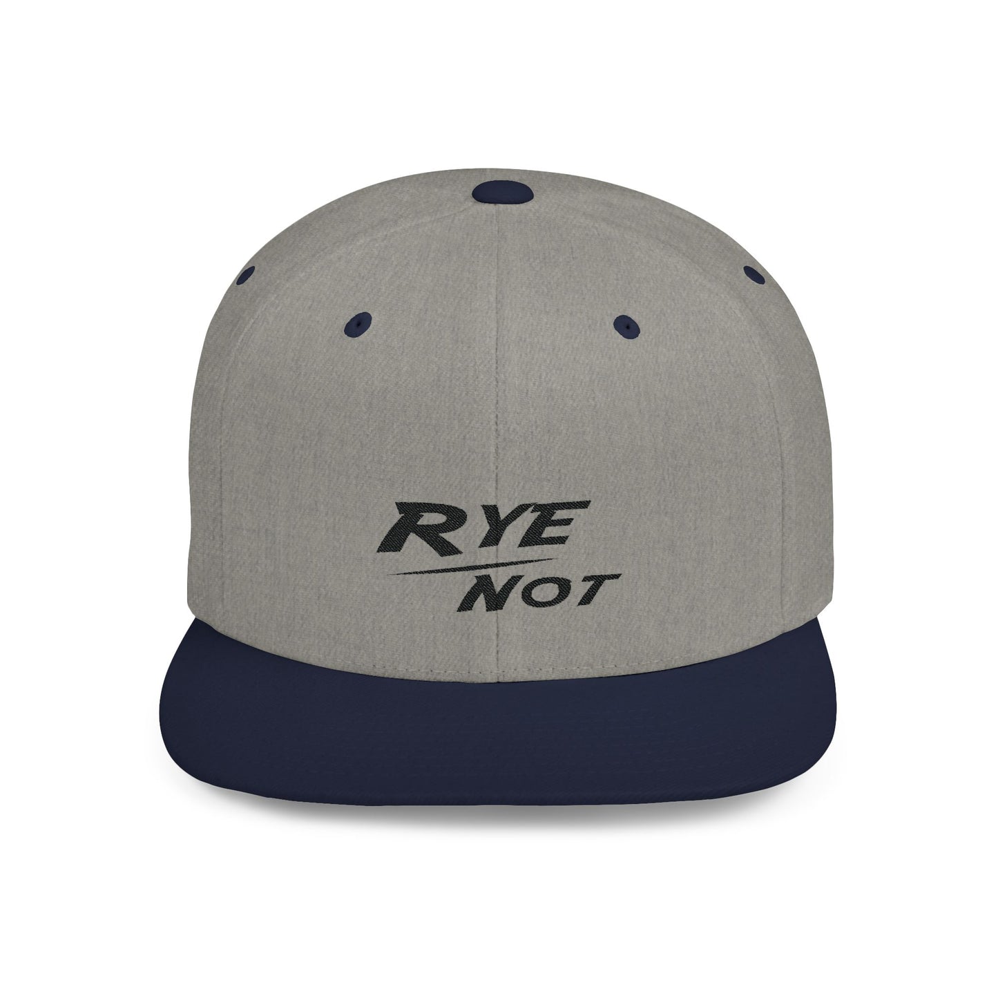 “Rye Not” Whiskey Flat Bill Cap