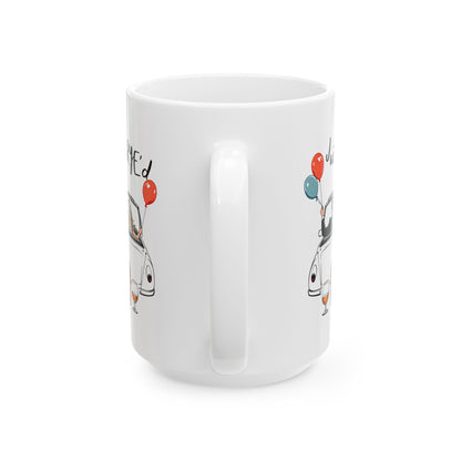 “Just MaRYE’d” Ceramic Wedding Whiskey Gift Mug