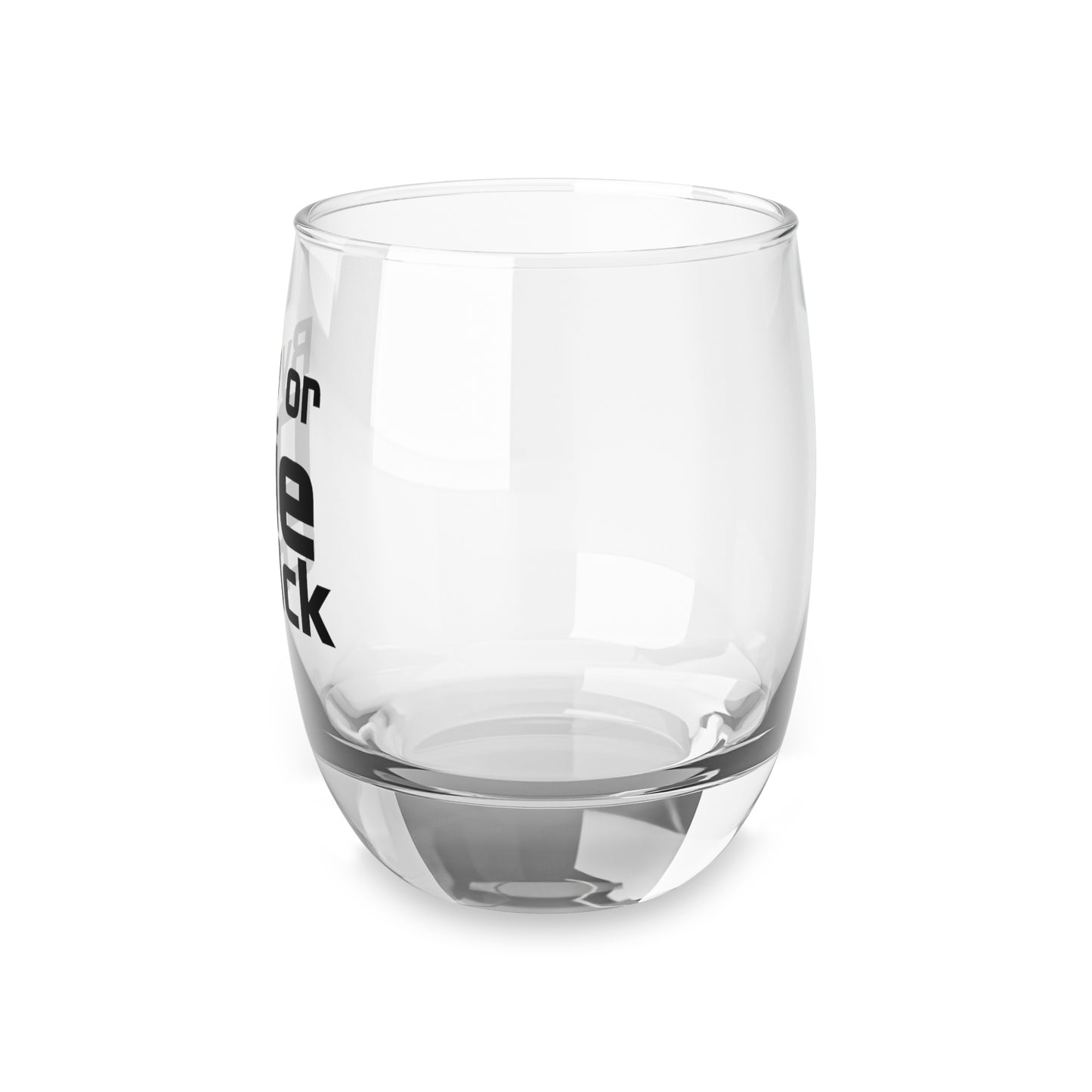 “Rye or Die Chick” Whiskey Glass
