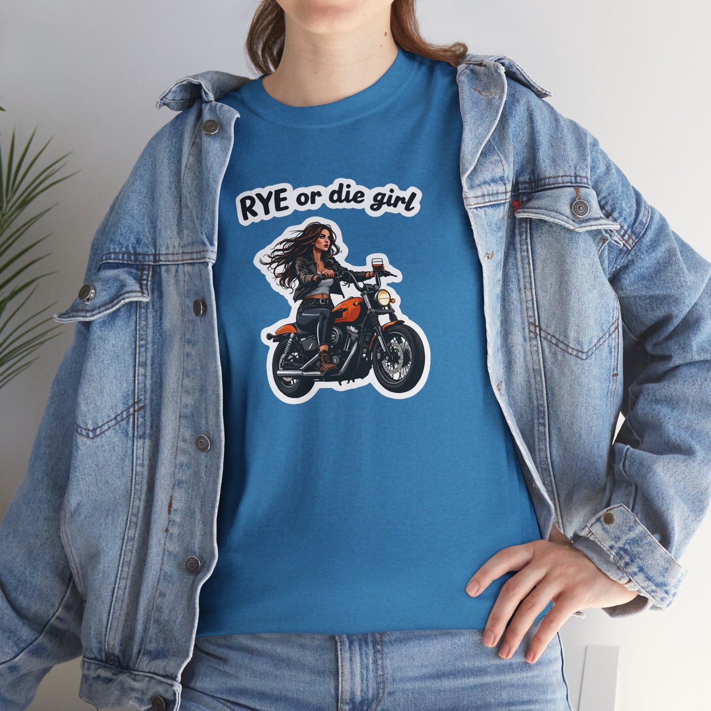“Rye or Die Girl” Funny T shirt for Whiskey Lovers